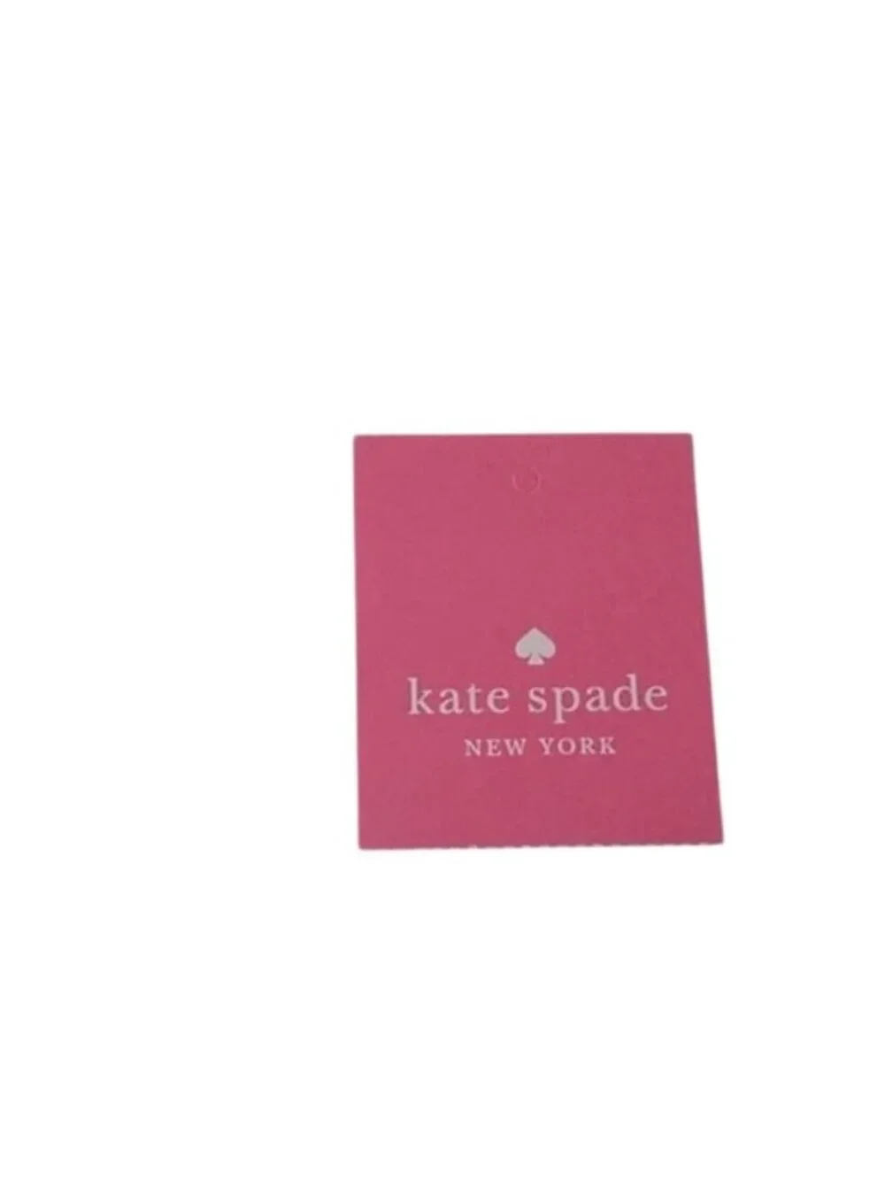 Kate Spade NY Hallie Clover Embossed Small Slim Card Case, Peachpuff